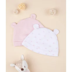 Paquete 2 sombreros niña rosa