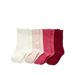 Paquete de 4 calcetines altos para niña