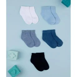 Paquete de 6 calcetines cortos para niño