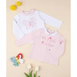 Paquete de 2 camisetas pequeño amor