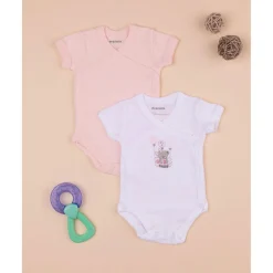 Paquete de 2 piezas body con estampado