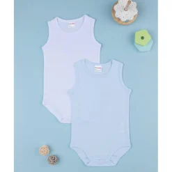 Paquete de 2 piezas de body de algodón