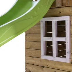 Parque juegos infantil de madera Tibidabo con casita