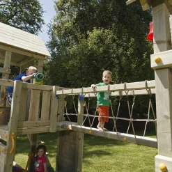 Parque juegos infantil de madera combinación Himalaya