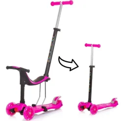 Patinete 3 en 1 Multi Plus Rosa