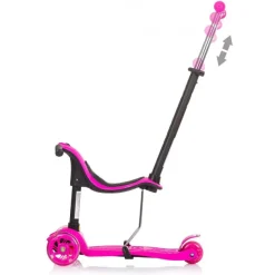 Patinete 3 en 1 Multi Plus Rosa