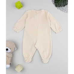 Pelele terciopelo jirafa