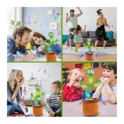 Peluche cactus canta baila y habla