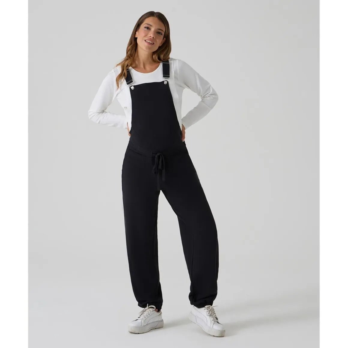 Petos premamá negros para embarazo y lactancia