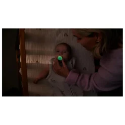 Philips Avent - 2 chupetes nocturnos Ultra Start niña lila y amarillo (0-2m)