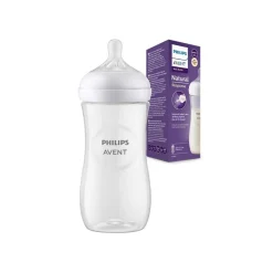 Philips Avent - Biberón con tetina natural Answer 330ml 3m+ | sin bpa