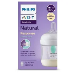 Philips Avent - Biberón natural response airfree 125ml (0m+)