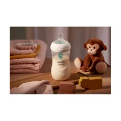 Philips Avent - Biberón Natural Response Airfree decorado 260 ml (1m+)