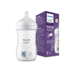 Philips Avent - Biberón Natural Response Neutral Koala 260 ml