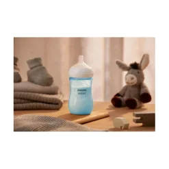 Philips Avent - Biberón Natural Response azul 260 ml (1m+)