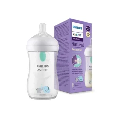 Philips Avent - Biberon elefantes natural response 260ml (1m+)