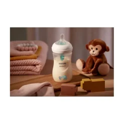 Philips Avent - Biberon elefantes natural response 260ml (1m+)