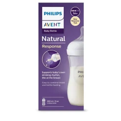 Philips Avent - Biberon natural response 260ml (1m+)