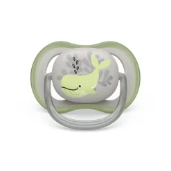 Philips Avent - Chupetes ultra air 6-18 meses verde/gris
