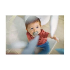 Philips Avent - Chupetes ultra suaves 6-18 meses azul claro y gris (2 unidades)