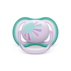 Philips Avent - Chupetes ultra air 0-6 meses verde/rosa