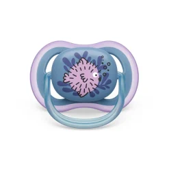 Philips Avent - Chupetes ultra air 6-18 meses azul/rosa - 2 unidades