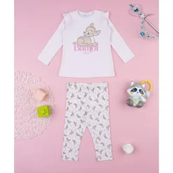 Pijama de niña dos piezas Bambi