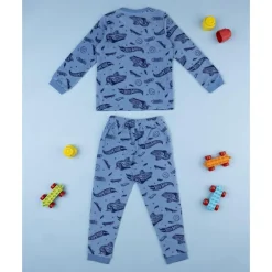 Pijama polar niño Hot Wheels