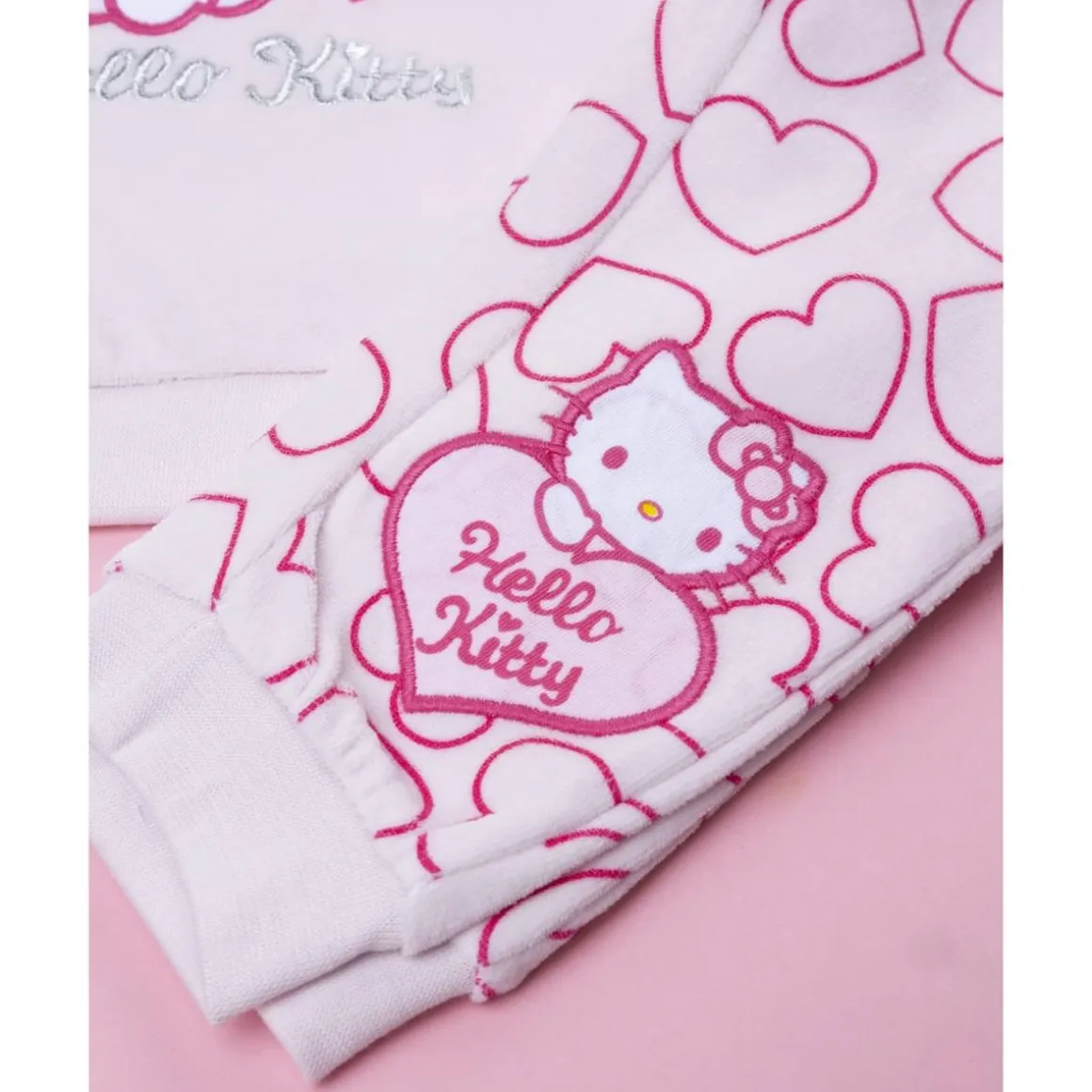 Pijama rosa de niña Hello Kitty