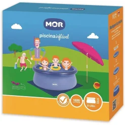 Piscina inflable 1.400 litros 180 x 63 cm