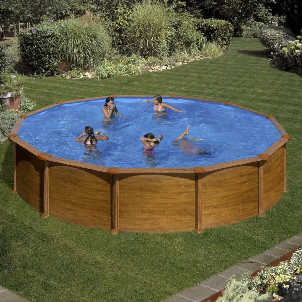 Piscina redonda Mauritius 550 x 132 cm