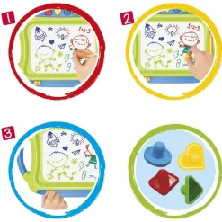 Pizarra mágica con patas