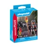 Playmobil - Figura Guerrero y Lobo ㅤ