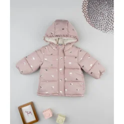 Plumífero Minnie rosa niña