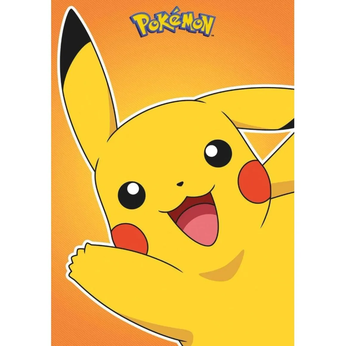 Pokemon - Póster de Pokémon Pikachu (61 x 91,5 cm), diseño multicolor