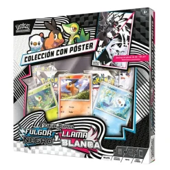 Pokémon - Caja Colección con Póster - Fulgor Negro y Llama Blanca (Español)