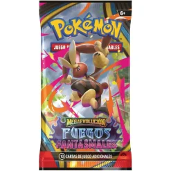 Pokémon - Megaevolución Fuegos Fantasmales - Sobre cartas coleccionables en español (Varios modelos)