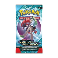Pokémon - Sobre cartas Escarlata y Púrpura - Juntos de Aventuras en español (Varios modelos)