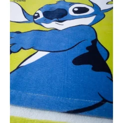 Poncho Stitch Azul Verdoso para Playa