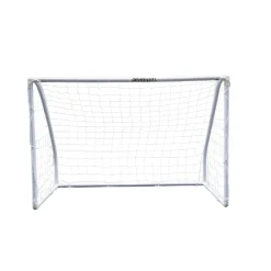 Portería PVC de fútbol con anclajes