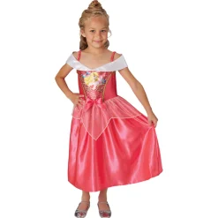 Princesas Disney - Bella Durmiente - Disfraz Lentejuelas 7-8 años