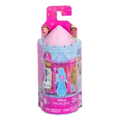 Princesas Disney - Conjunto de juego apilable castillo y princesas sorpresa (Varios modelos)