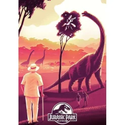 Póster maxi Jurassic Park bienvenida 61 x 91.5 cm