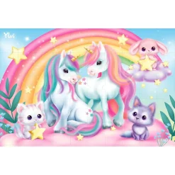 Puzzle 50 piezas Ylvi unicornio