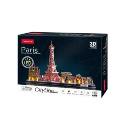Puzzle 3D City Line Led (Varios modelos)