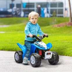 Quad eléctrico Honda azul