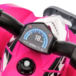 Quad eléctrico Honda rosa