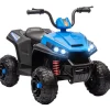 Quad eléctrico para niños Azul y Negro
