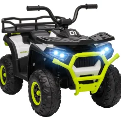 Quad eléctrico para niños Verde y Negro