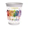 Rainbow High - 8 vasos de cartón